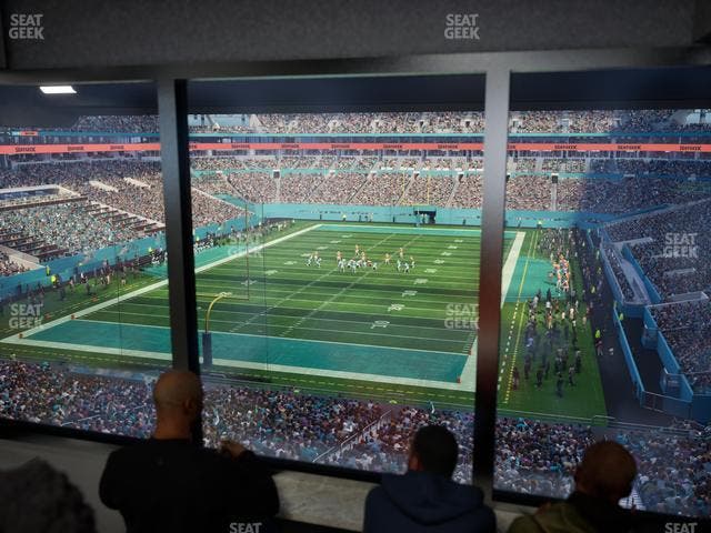 Hard Rock Stadium - Section Mezzanine Suite 30 B Seat View