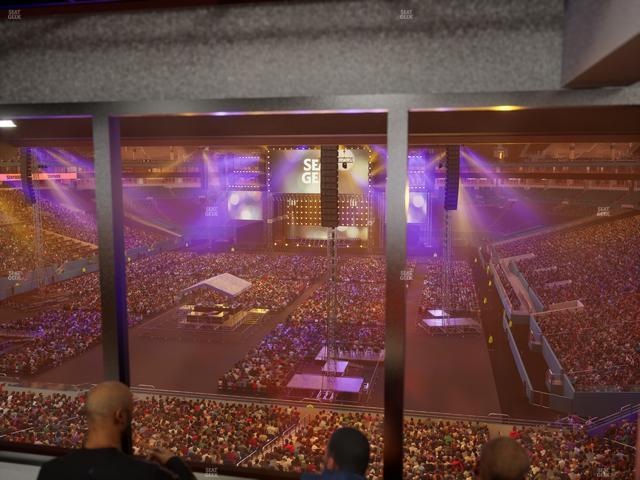 Hard Rock Stadium - Section Mezzanine Suite 30 B Seat View