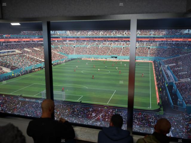 Hard Rock Stadium - Section Mezzanine Suite 30 B Seat View Hard Rock Stadium - Section Mezzanine Suite 30 B Seat View