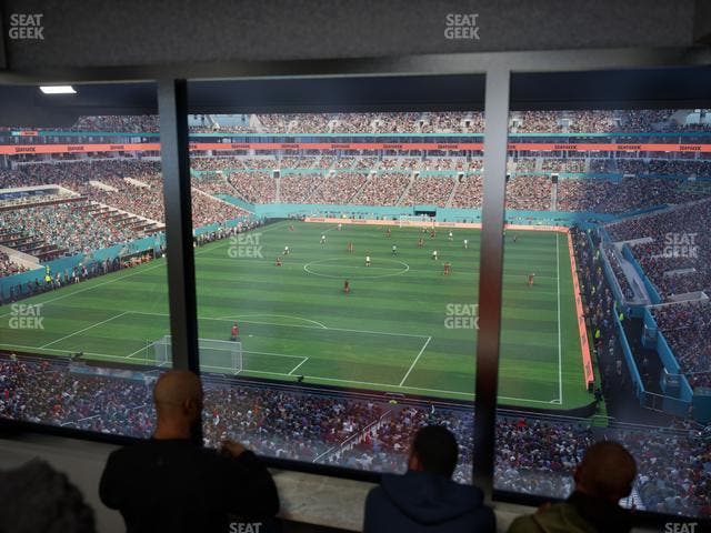 Hard Rock Stadium - Section Mezzanine Suite 30 B Seat View