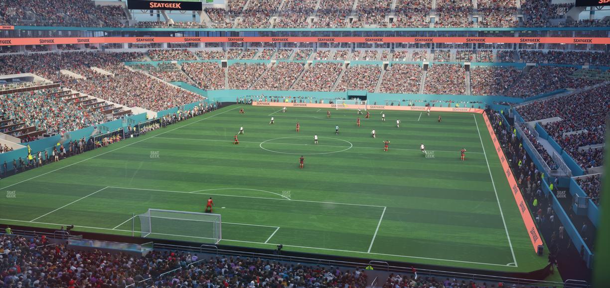 Hard Rock Stadium - Section Mezzanine Suite 30 C Seat View