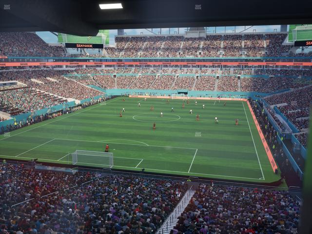 Hard Rock Stadium - Section Mezzanine Suite 30 C Seat View
