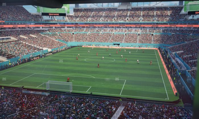 Hard Rock Stadium - Section Mezzanine Suite 30 C Seat View