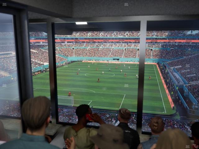 Hard Rock Stadium - Section Mezzanine Suite 30 C Seat View Hard Rock Stadium - Section Mezzanine Suite 30 C Seat View