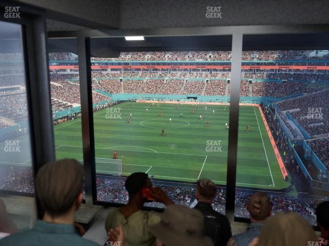 Hard Rock Stadium - Section Mezzanine Suite 30 C Seat View