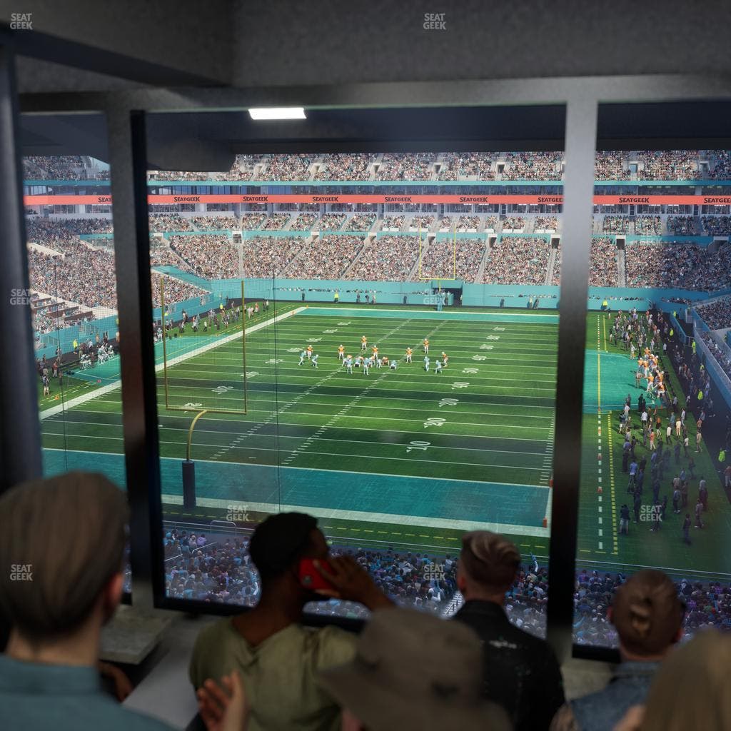 Hard Rock Stadium - Section Mezzanine Suite 30 C Seat View