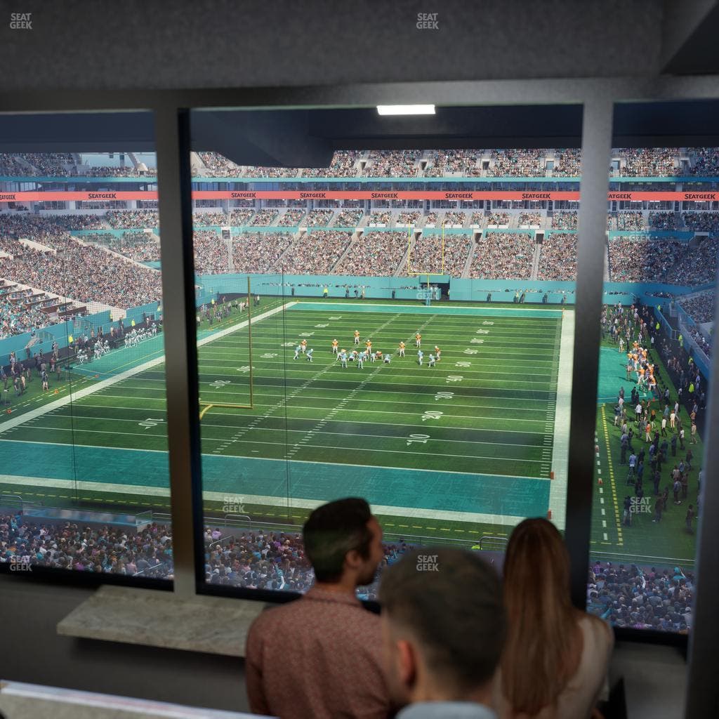 Hard Rock Stadium - Section Mezzanine Suite 30 D Seat View