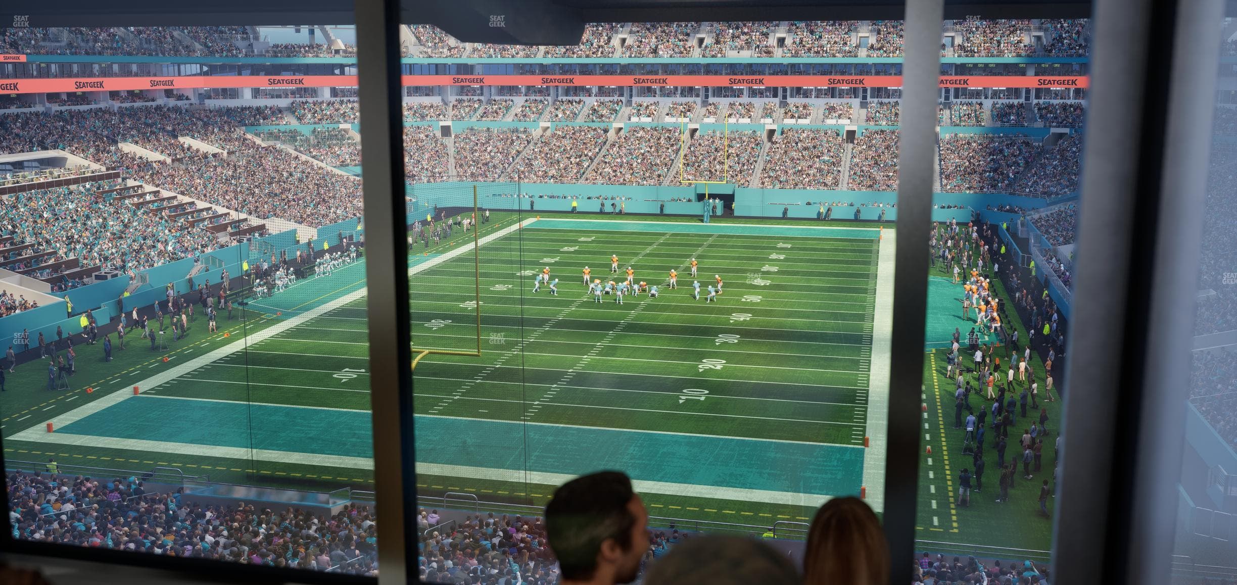 Hard Rock Stadium - Section Mezzanine Suite 30 D Seat View