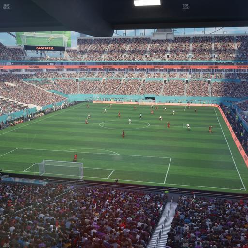 Hard Rock Stadium - Section Mezzanine Suite 30 D Seat View
