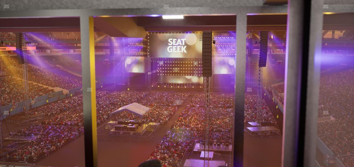 Hard Rock Stadium - Section Mezzanine Suite 30 D Seat View