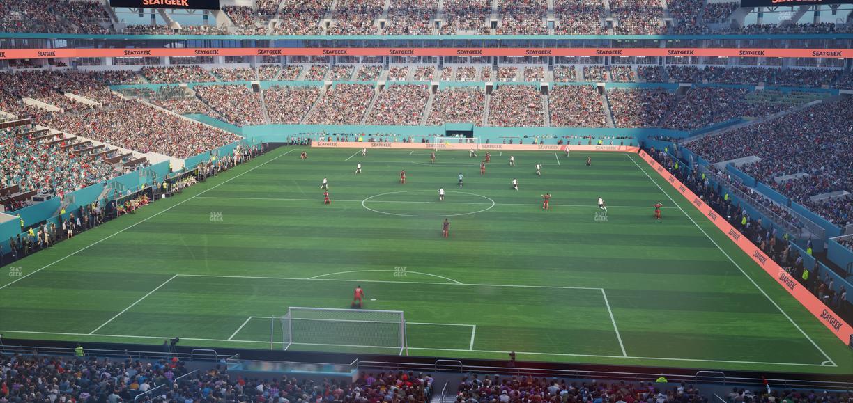 Hard Rock Stadium - Section Mezzanine Suite 31 Seat View