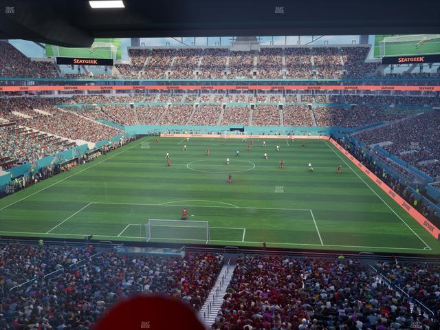 Hard Rock Stadium - Section Mezzanine Suite 31 Seat View