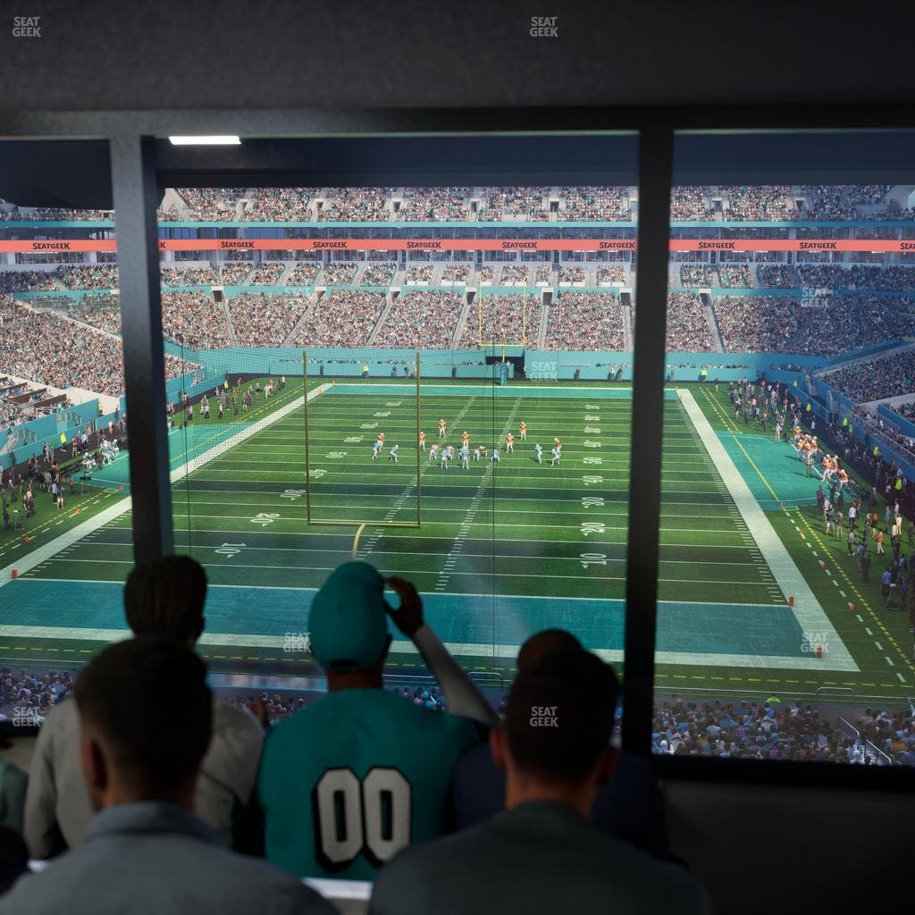 Hard Rock Stadium - Section Mezzanine Suite 31 Seat View