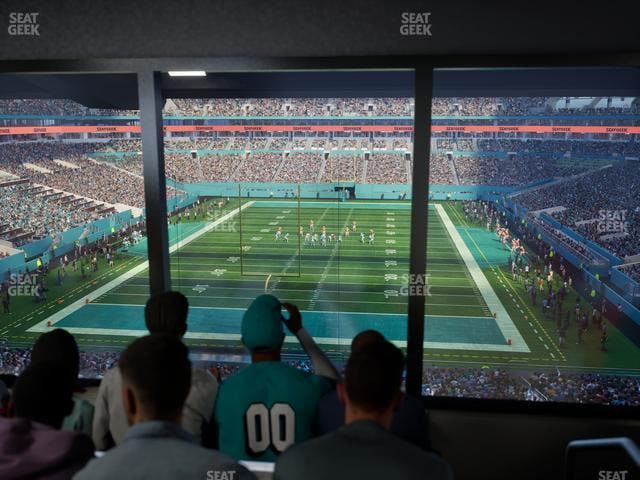 Hard Rock Stadium - Section Mezzanine Suite 31 Seat View