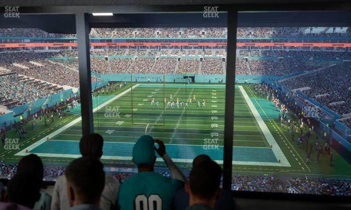 Hard Rock Stadium - Section Mezzanine Suite 31 Seat View