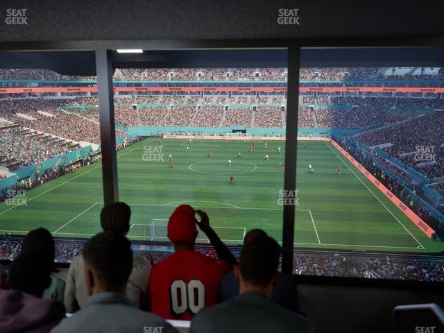 Hard Rock Stadium - Section Mezzanine Suite 31 Seat View
