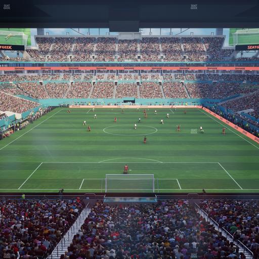 Hard Rock Stadium - Section Mezzanine Suite 32 Seat View