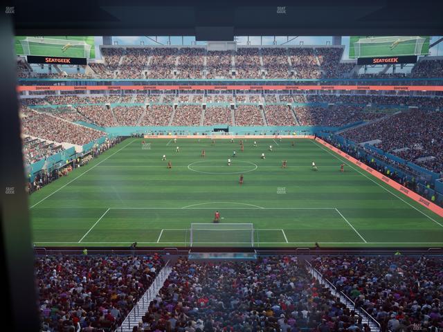 Hard Rock Stadium - Section Mezzanine Suite 32 Seat View