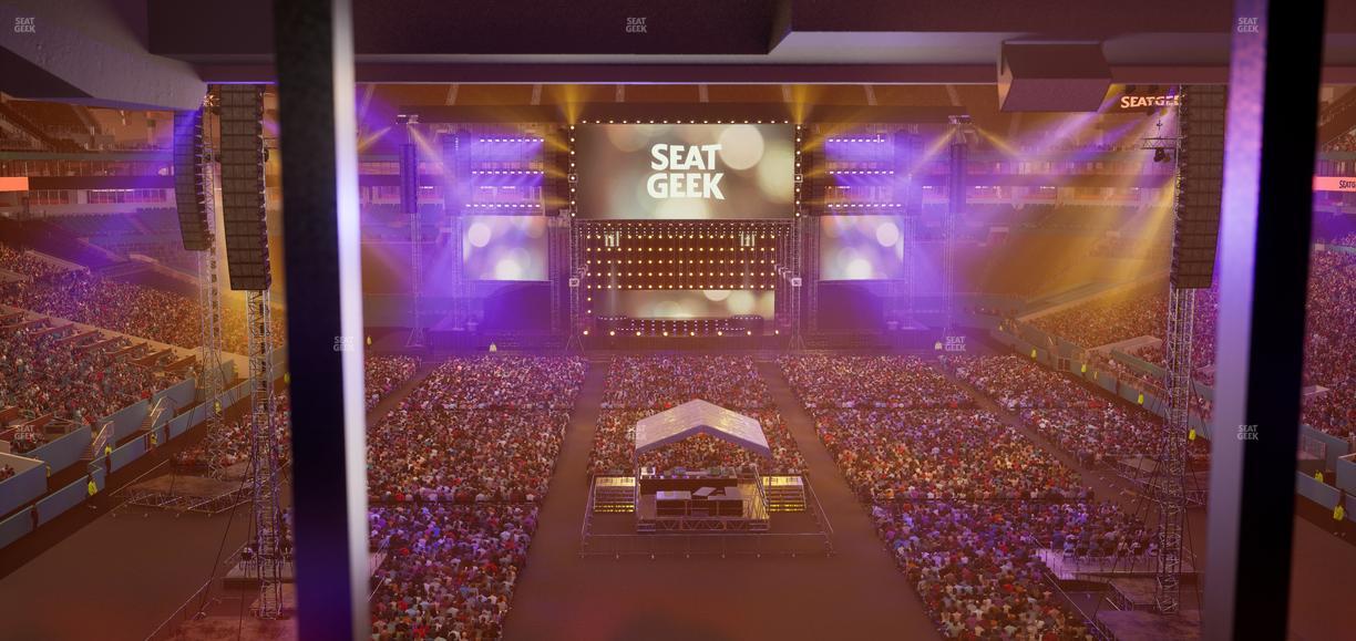 Hard Rock Stadium - Section Mezzanine Suite 32 Seat View