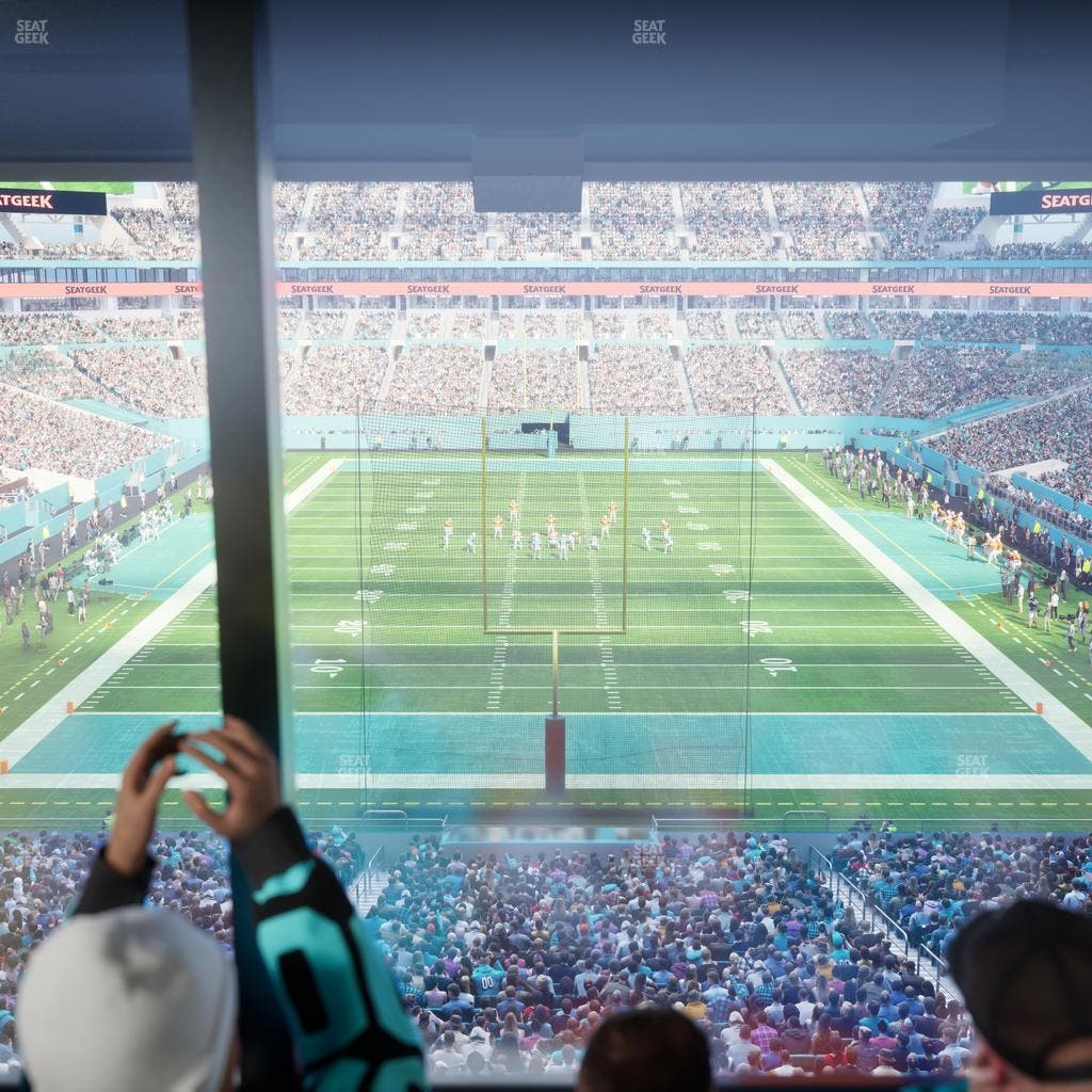 Hard Rock Stadium - Section Mezzanine Suite 32 Seat View