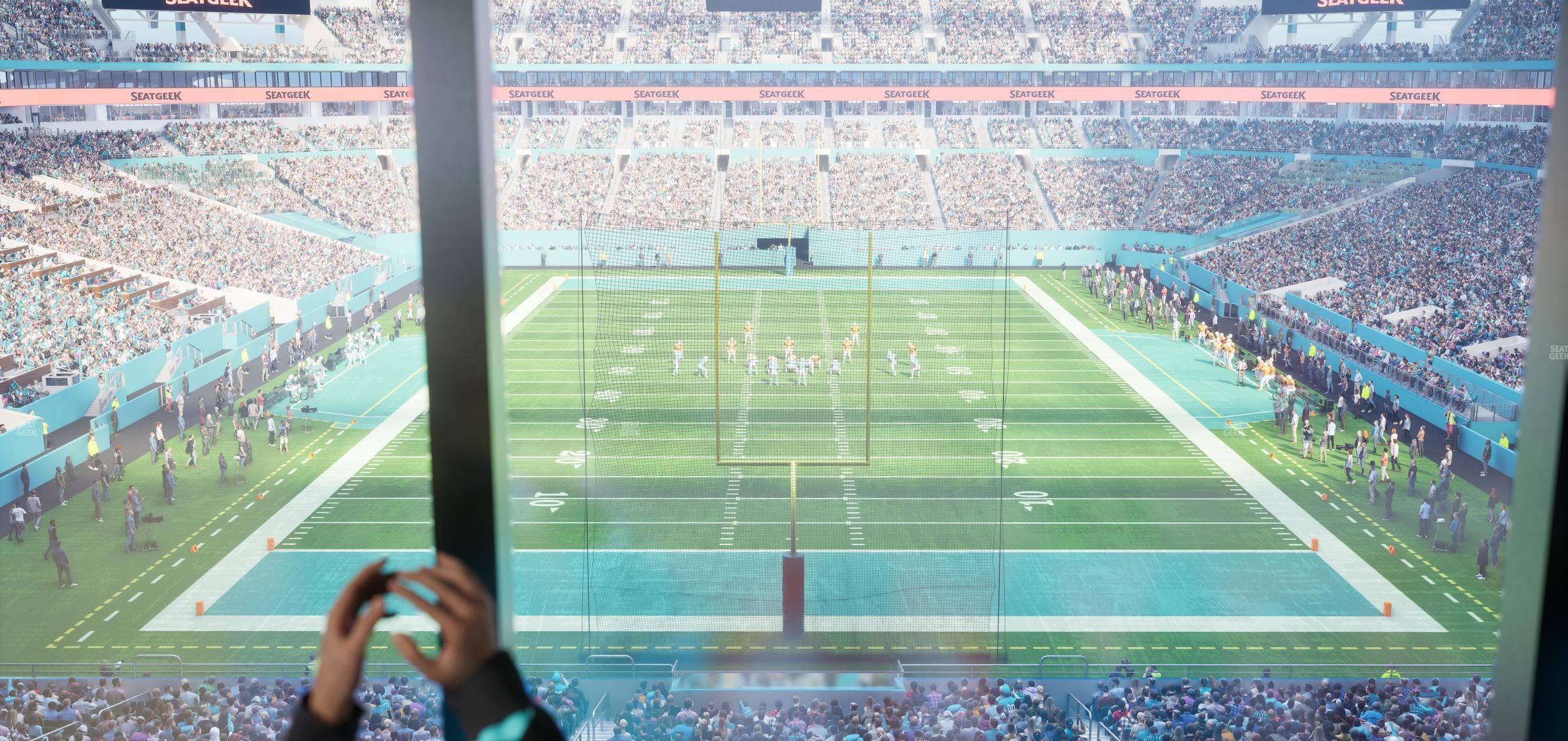Hard Rock Stadium - Section Mezzanine Suite 32 Seat View