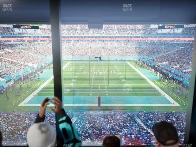 Hard Rock Stadium - Section Mezzanine Suite 32 Seat View