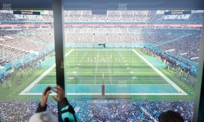 Hard Rock Stadium - Section Mezzanine Suite 32 Seat View