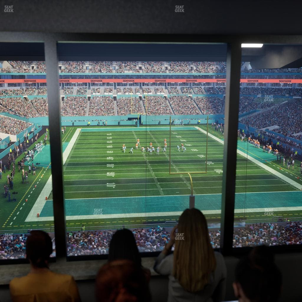 Hard Rock Stadium - Section Mezzanine Suite 33 Seat View