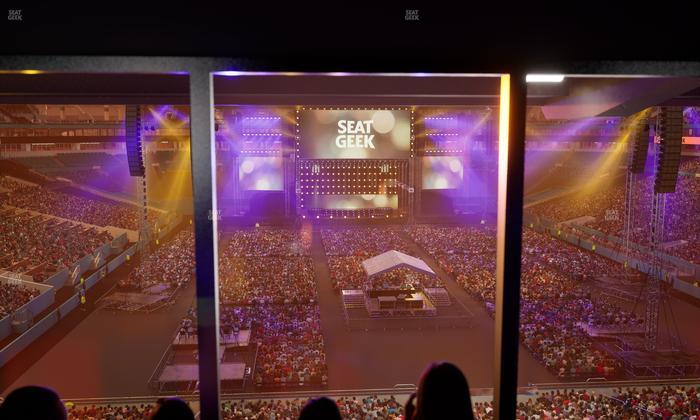 Hard Rock Stadium - Section Mezzanine Suite 33 Seat View