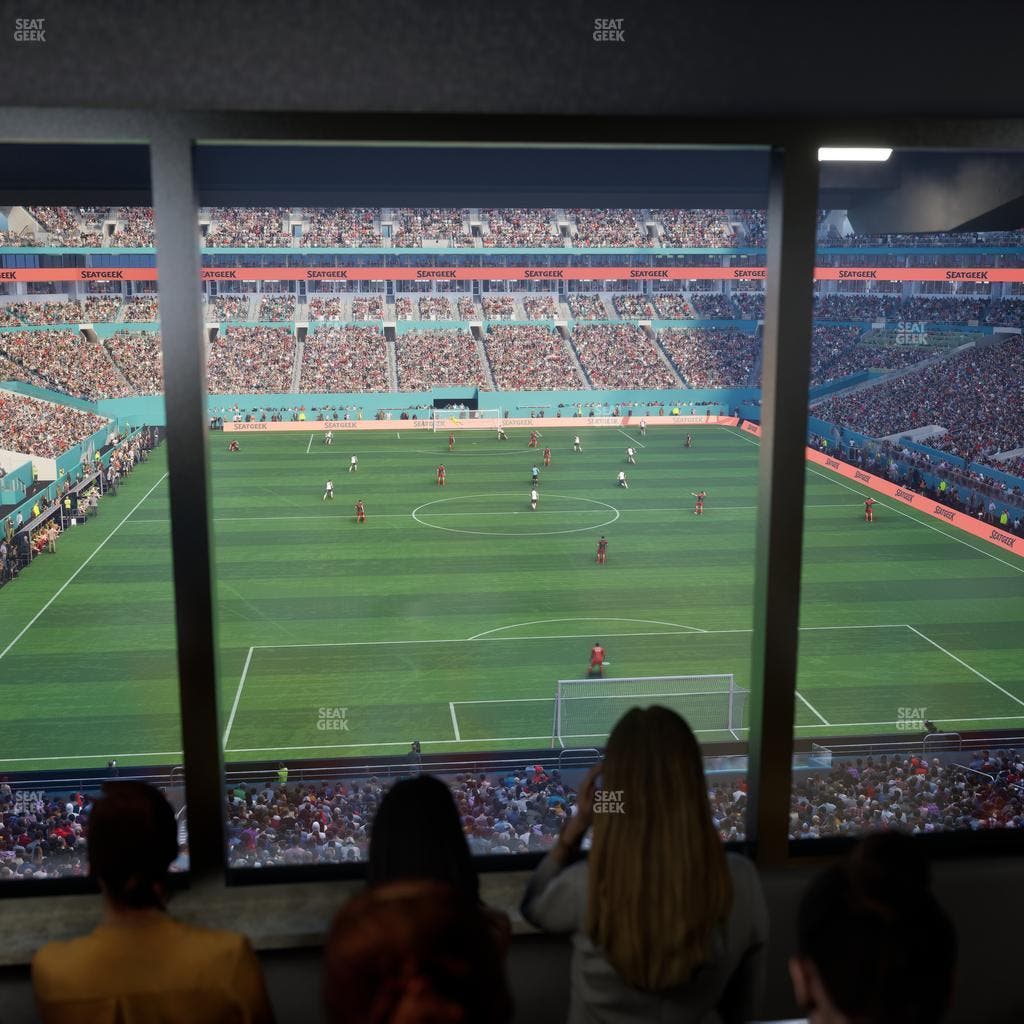 Hard Rock Stadium - Section Mezzanine Suite 33 Seat View