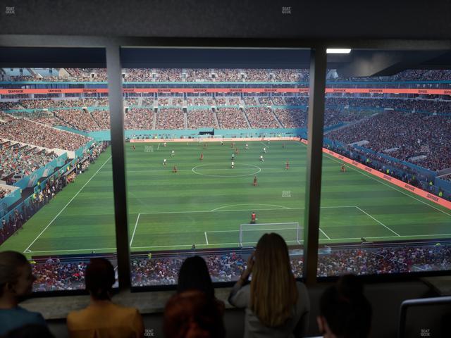 Hard Rock Stadium - Section Mezzanine Suite 33 Seat View Hard Rock Stadium - Section Mezzanine Suite 33 Seat View