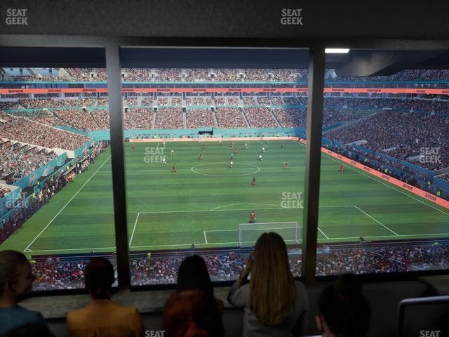 Hard Rock Stadium - Section Mezzanine Suite 33 Seat View