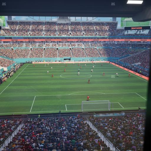 Hard Rock Stadium - Section Mezzanine Suite 33 Seat View