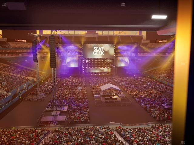 Hard Rock Stadium - Section Mezzanine Suite 33 Seat View