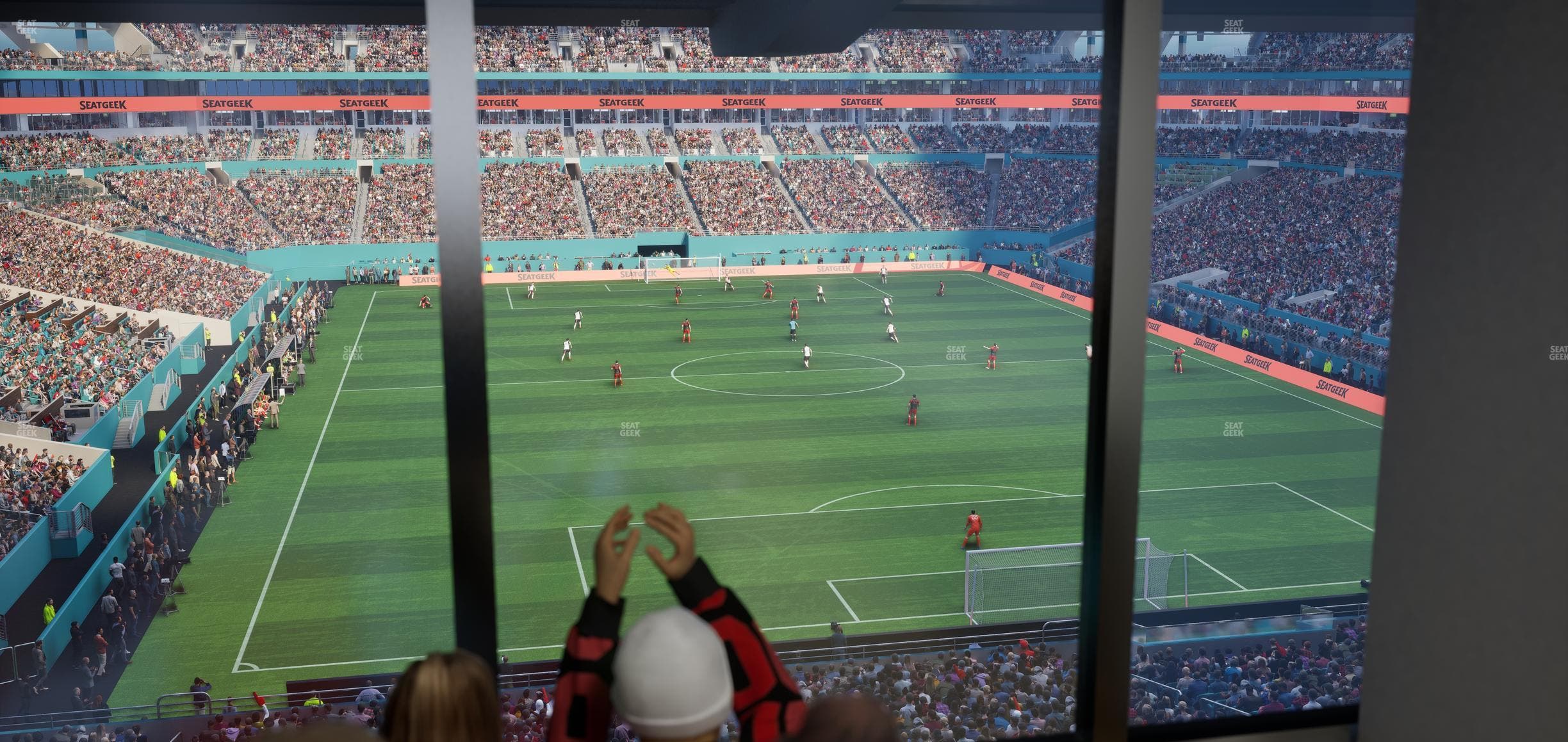 Hard Rock Stadium - Section Mezzanine Suite 34 A Seat View