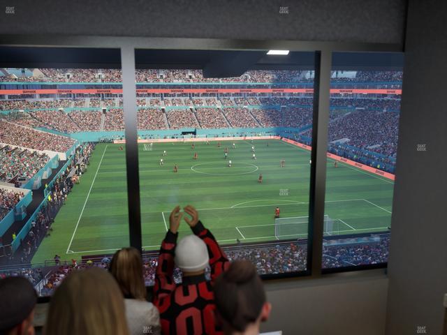 Hard Rock Stadium - Section Mezzanine Suite 34 A Seat View Hard Rock Stadium - Section Mezzanine Suite 34 A Seat View