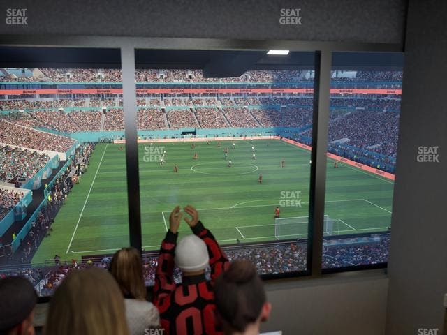 Hard Rock Stadium - Section Mezzanine Suite 34 A Seat View