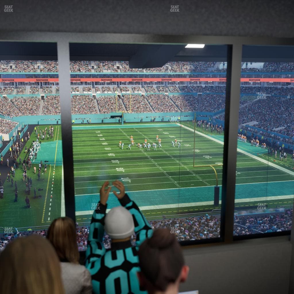 Hard Rock Stadium - Section Mezzanine Suite 34 A Seat View