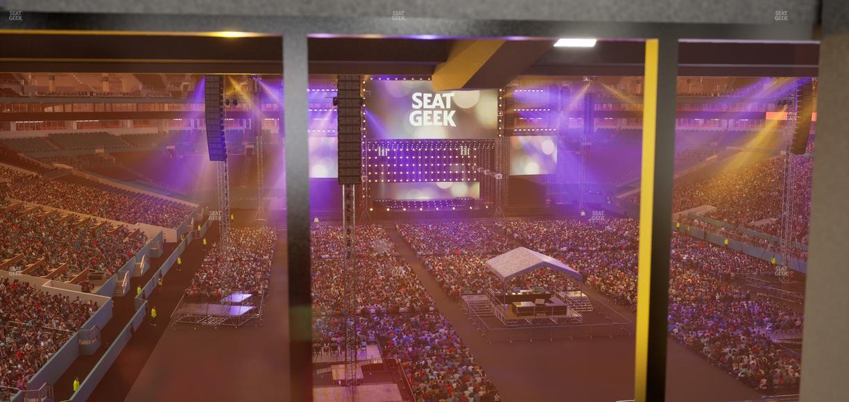 Hard Rock Stadium - Section Mezzanine Suite 34 A Seat View