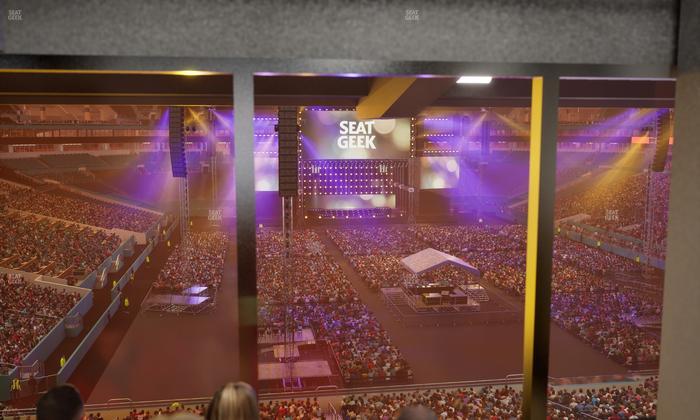 Hard Rock Stadium - Section Mezzanine Suite 34 A Seat View