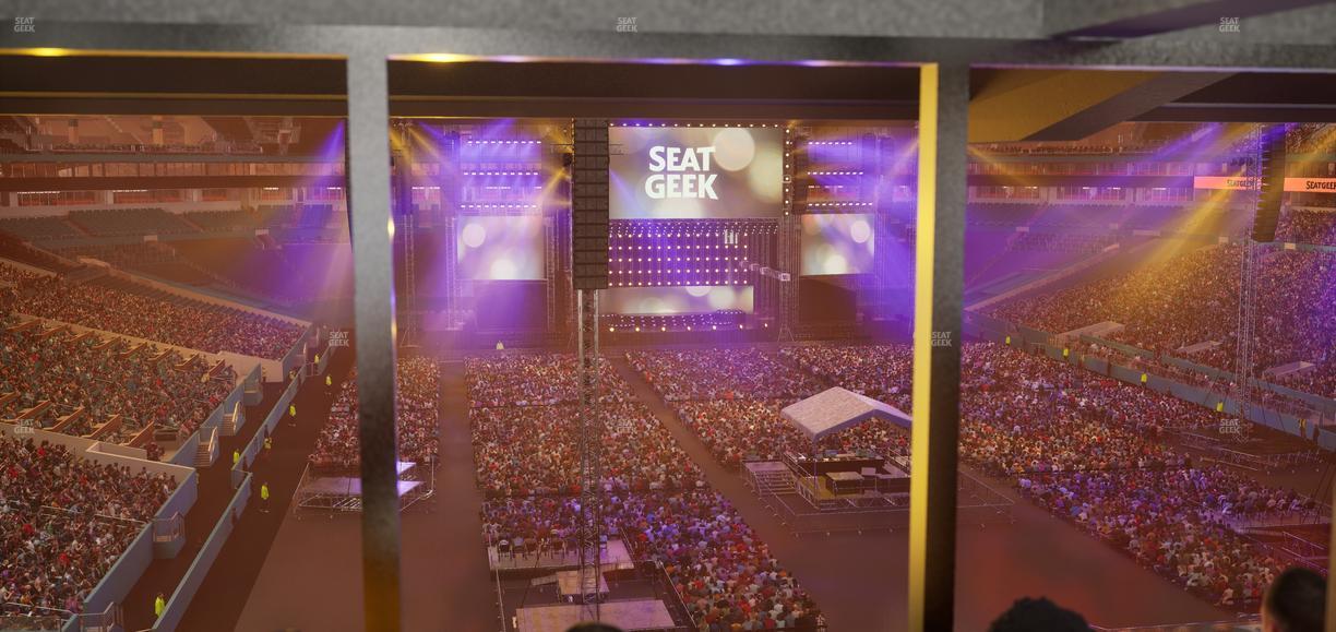 Hard Rock Stadium - Section Mezzanine Suite 34 B Seat View