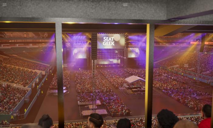 Hard Rock Stadium - Section Mezzanine Suite 34 B Seat View