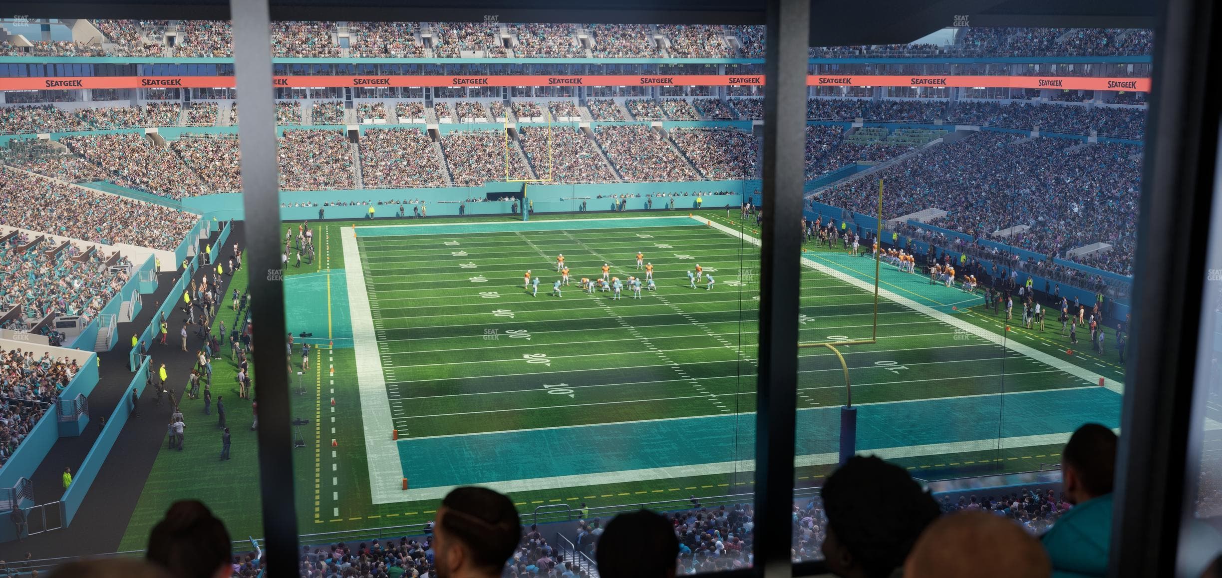 Hard Rock Stadium - Section Mezzanine Suite 34 B Seat View