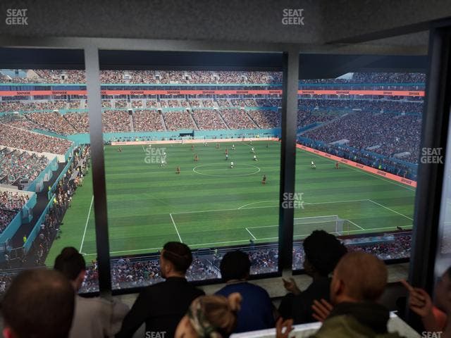 Hard Rock Stadium - Section Mezzanine Suite 34 B Seat View