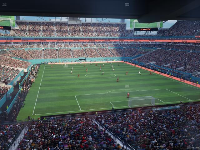 Hard Rock Stadium - Section Mezzanine Suite 34 B Seat View