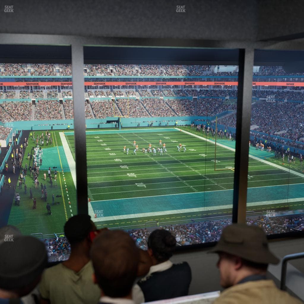 Hard Rock Stadium - Section Mezzanine Suite 34 C Seat View