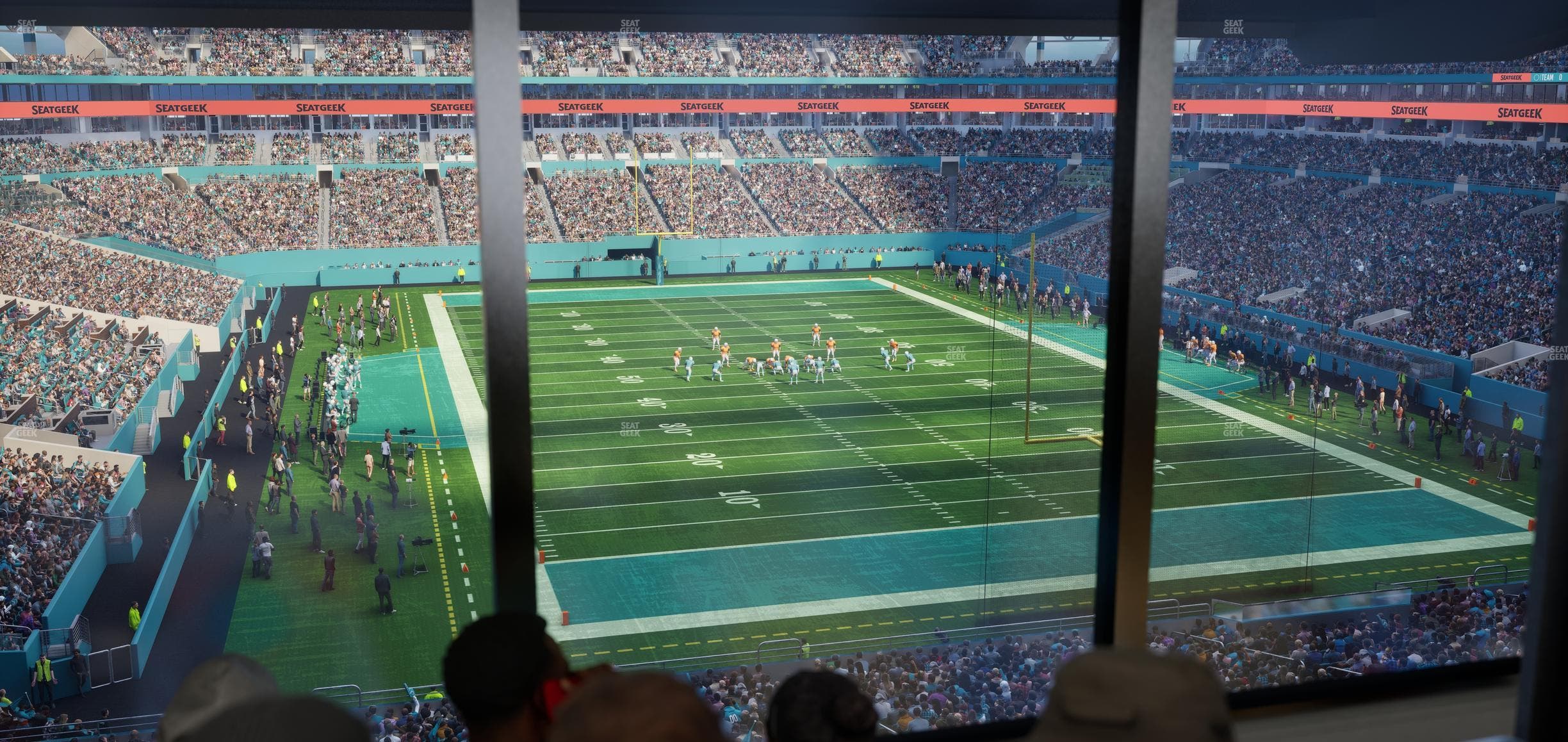 Hard Rock Stadium - Section Mezzanine Suite 34 C Seat View