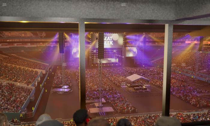 Hard Rock Stadium - Section Mezzanine Suite 34 C Seat View