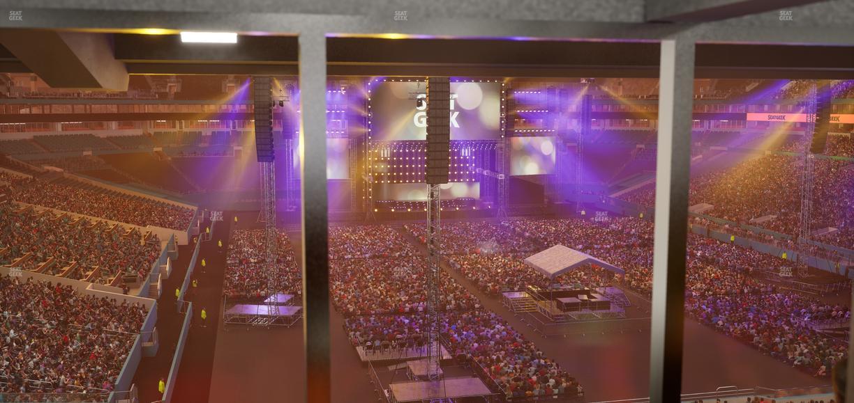 Hard Rock Stadium - Section Mezzanine Suite 34 D Seat View