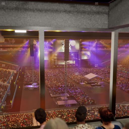 Hard Rock Stadium - Section Mezzanine Suite 34 D Seat View